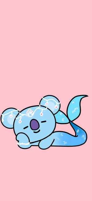 Fan Art Koya BT21 fundal — iPhone 16e Fundal