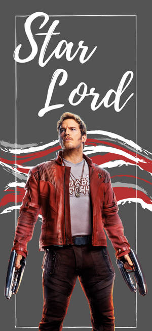 Fond de ecran fan art Star Lord — iPhone 13 Pro Fundal