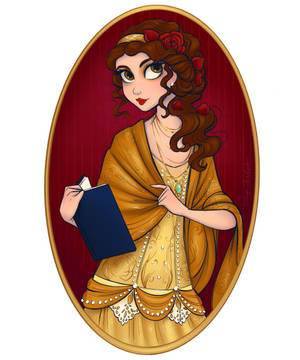 Fond de ecran fanart drăguț Belle — Motorola Razr Ultra 2026 Fundal