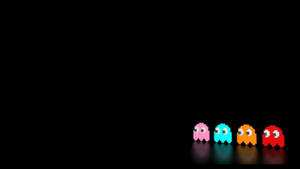 Fantoma Retro Pac-Man Estetică — Estetic retro Fundal