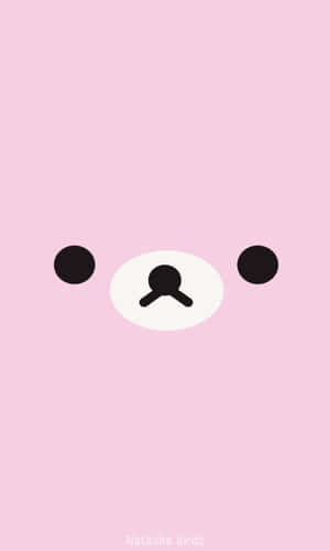 Kawaii drăguț — Kawaii roz Fundal
