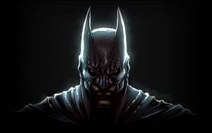 Fundal cu fața lui Batman Cavalerul Negru