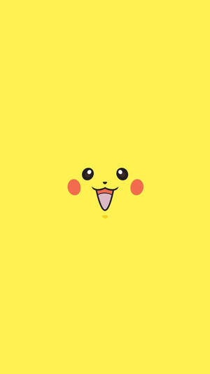 Fața lui Pikachu iPhone 6 — iPhone 6 Fundal