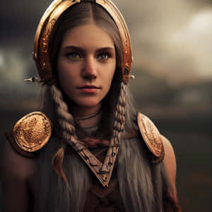 Imagini Femei Vikinge — iPad a 10-a generație Fundal