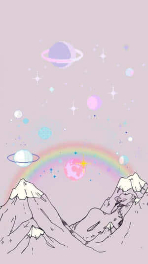 Imagini estetice pastelate — Pastel estetic GIF Fundal