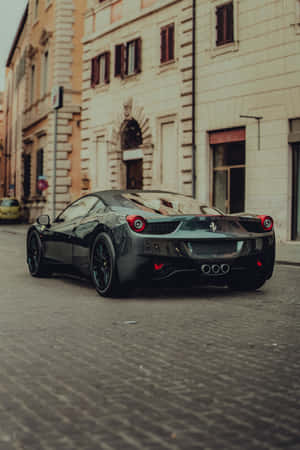 Fundal Ferrari — Vivo Pad5 Pro Fundal