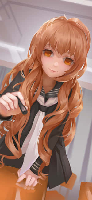 Taiga Aisaka — Redmi Note 15 Fundal