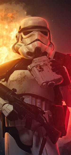 Fiery Star Wars iPhone 6 Plus — iPhone 12 Fundal