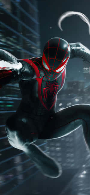 Miles Morales Iphone — Samsung Galaxy S20 Fundal