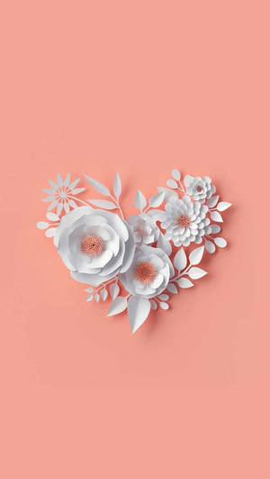 Floare Artificială Albă Floral Iphone — Floral iPhone Fundal