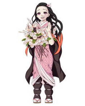 Floare Demon Slayer Nezuko — Demon Slayer Nezuko Fundal