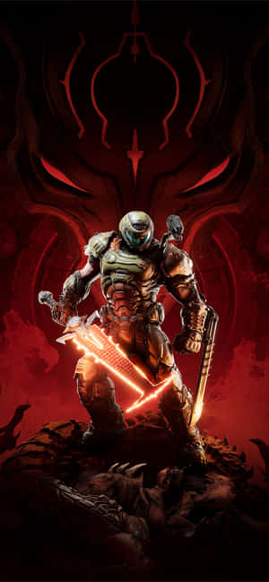Doom Eternal Iphone — Galaxy A57 Fundal