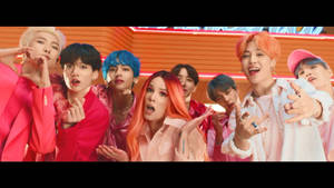 BTS Desktop Halsey Boy With Luv — Bts Desktop Fundal