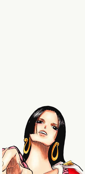 Fond de ecran cool anime girl PFP Boa Hancock — Pfp anime drăguț Fundal
