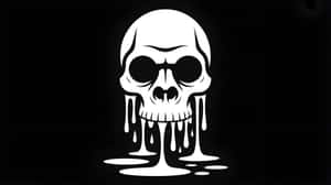 Estetic,Siluetă,Schelet,Halloween,Estetică de Halloween,Design,Grafic,Artă,Înspăimântător,Minimalist,Întunecat,Estetică întunecată,Abstract,Gotic,Horror,Estetică horror,Alb,Negru,Drip,Craniu
