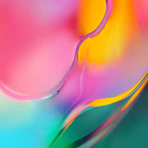 Fond de ecran Galaxy Tab colorat cu vârtejuri cosmice