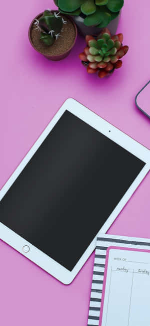 Fond de ecran iPhone X cu birou — Honor Play Fundal