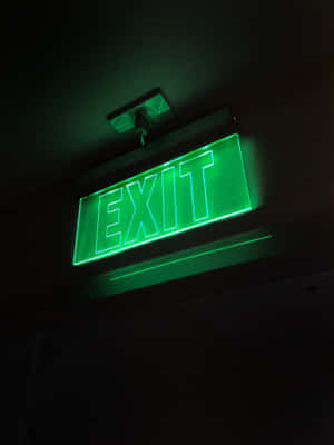 Fond estetic verde neon vibrant