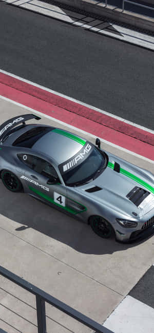 Fond Iphone X Amg Gt-r — Honor 600 Pro Fundal