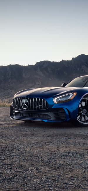 Fond iPhone X AMG GT-R — Honor 500 Smart Fundal