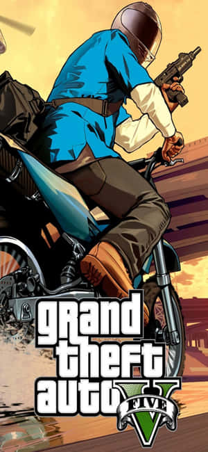 Fond iPhone X Grand Theft Auto V — Redmi A7 Pro Fundal