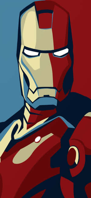 Fond Iphone X Iron Man — Realme P4 Fundal