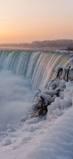 Fundal iPhone X Cascada Niagara — IQOO Z Fundal