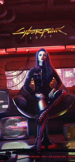 Iphone Xs Max Cyberpunk 2077 Fundal — Honor X7e Fundal