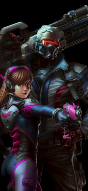 Fond iPhone Xs Max Overwatch — Honor X5d Plus Fundal
