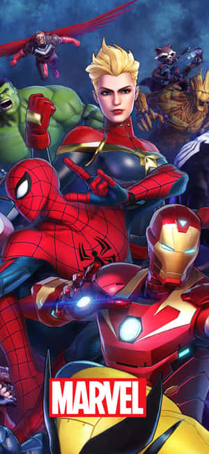 Fond Marvel iPhone XS — Moto G17 Fundal