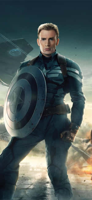 Fond Captain America — Galaxy A57 Fundal