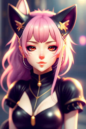 Fonduri de ecran encantatoare cu fanart Kuromi — Xiaomi Mix Fundal