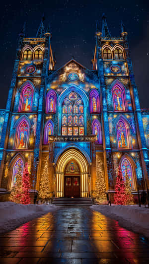 Linie de Crăciun, Crăciun, Fonduri de ecran de Crăciun, sărbătoare, Crăciun 4K, Fonduri de ecran Crăciun 4K, Crăciun fericit, x mas, — Craciun fericit Fundal