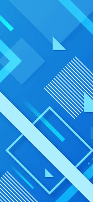 Geometric Albastru — Redmi Note Fundal