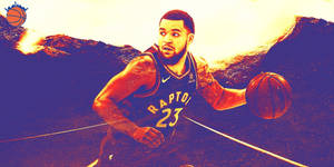 Fond de ecran artă purple Fred VanVleet — Screensaver Fundal