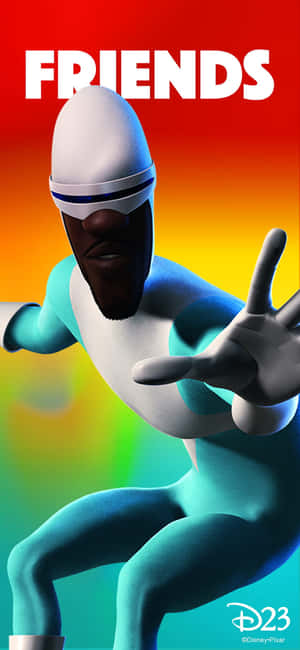Frozone Drăgută Potrivire Perfectă Ecran de Pornire Idee pentru Prieteni — Huawei nova 16z Fundal