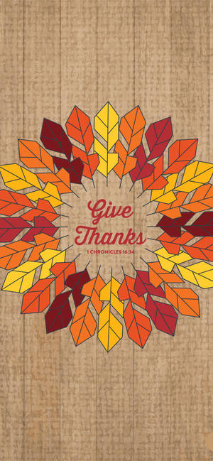 Frunze de Toamnă iPhone Thanksgiving Imagine — iPhone X Fundal
