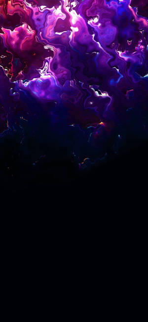 Fum Neon Întunecat iPhone — iPhone 11 Pro Fundal