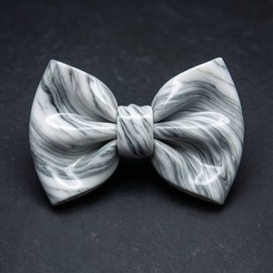 Fundă elegantă pentru păr, textură marmorată, cu swirluri alb-gri. — Tecno Phantom Fundal
