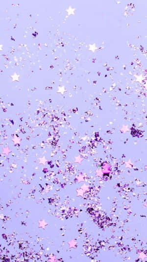 Mov deschis drăguț — Mov violet estetic Fundal