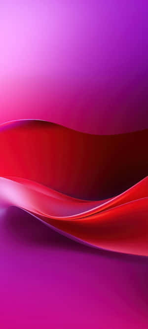 Fundal Abstract cu Valuri Mov și Roșii — Pixel 7 Fundal