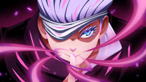Fundal anime violet