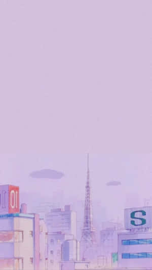 Fundal Anime violet