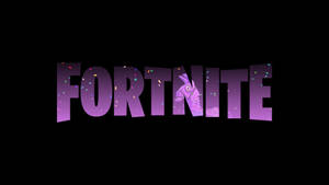Fundal Cool cu Logo Fortnite