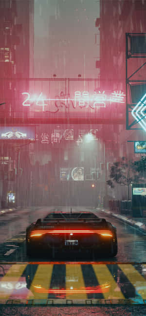 Cyberpunk 2077 Background — Tecno Pop Fundal