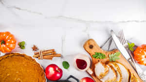 Fundal drăguț de Ziua Recunosintei — Thanksgiving drăgut Fundal