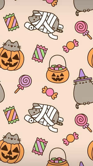 Fundal iPhone de Halloween — Drăguț estetic Halloween Fundal