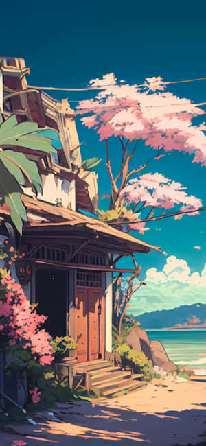 Fundal estetic anime — Moto E Fundal