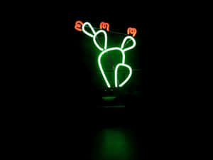 Fundal estetic verde neon vibrant