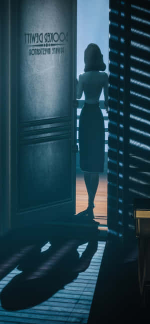 Fundal Bioshock Infinite pentru iPhone XS Max — iPhone 12 Fundal